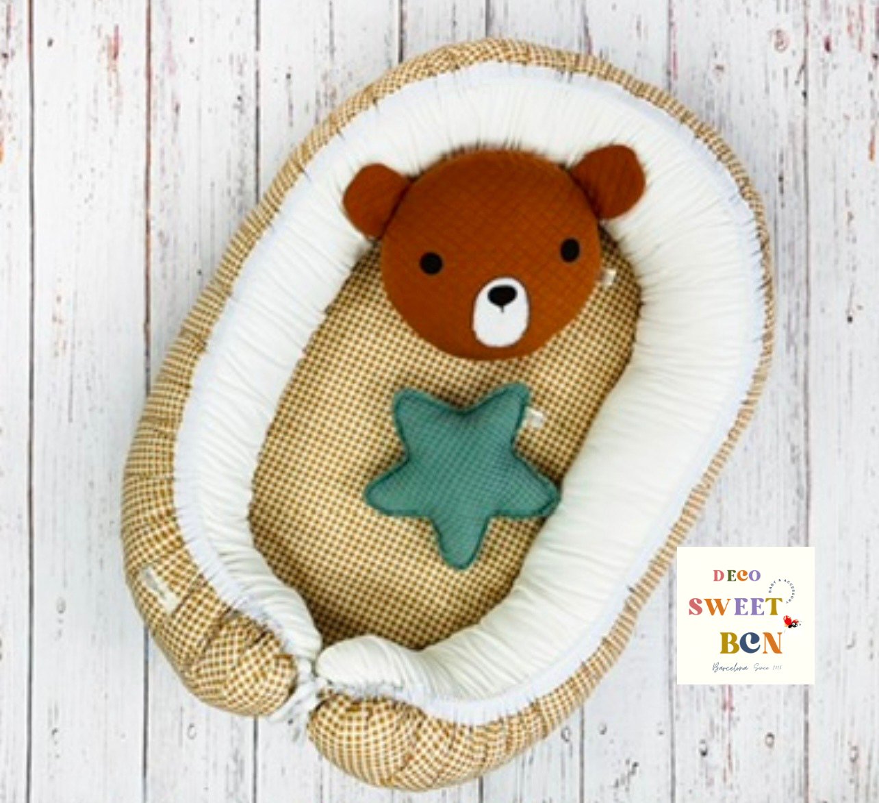 Cojín teddy - Decosweetbcn