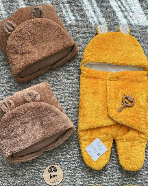 Baby oso invierno