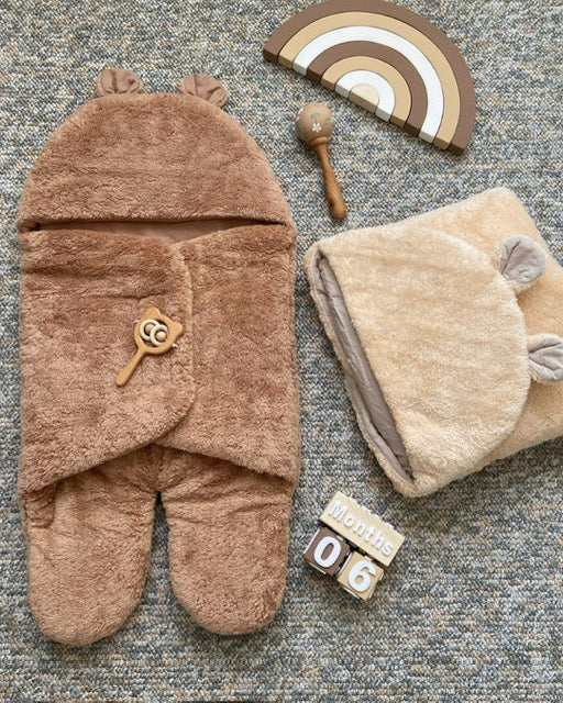 Baby oso invierno