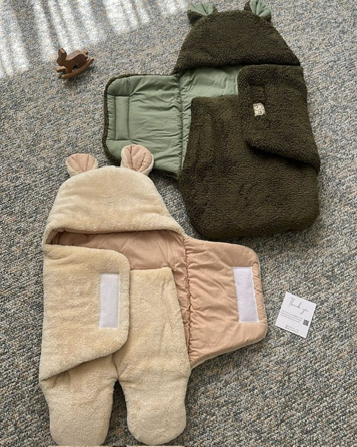 Baby oso invierno