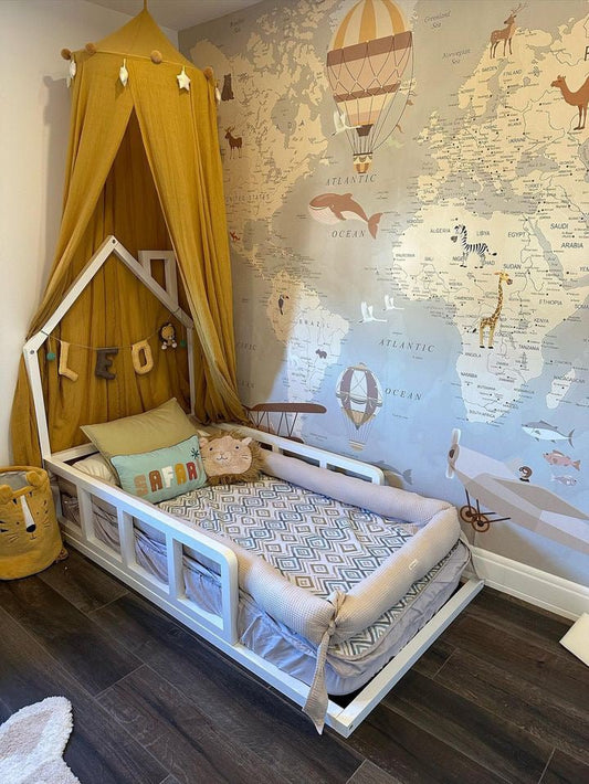 A.PROTECTOR CAMA TIPI - MONTESSORI - Decosweetbcn
