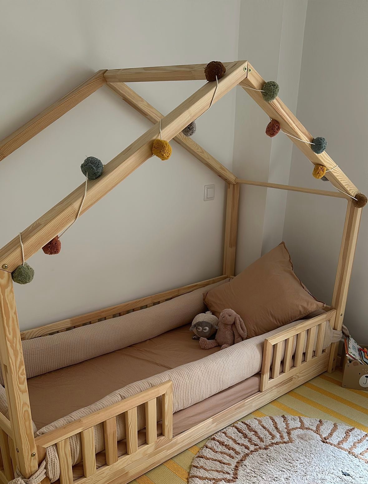 A.PROTECTOR CAMA TIPI - MONTESSORI - Decosweetbcn