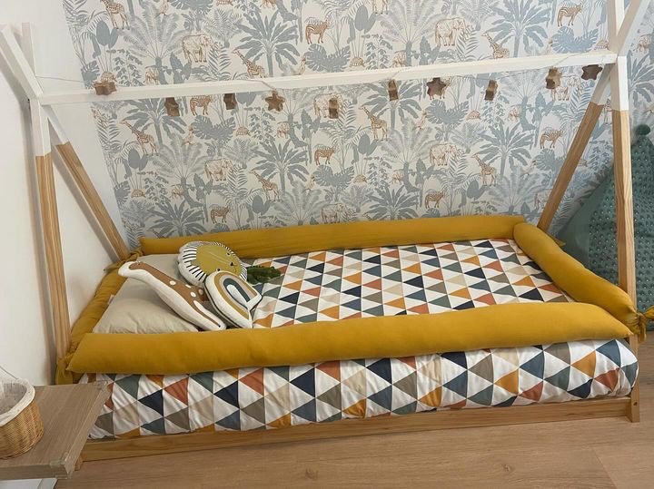 A.PROTECTOR CAMA TIPI - MONTESSORI - Decosweetbcn