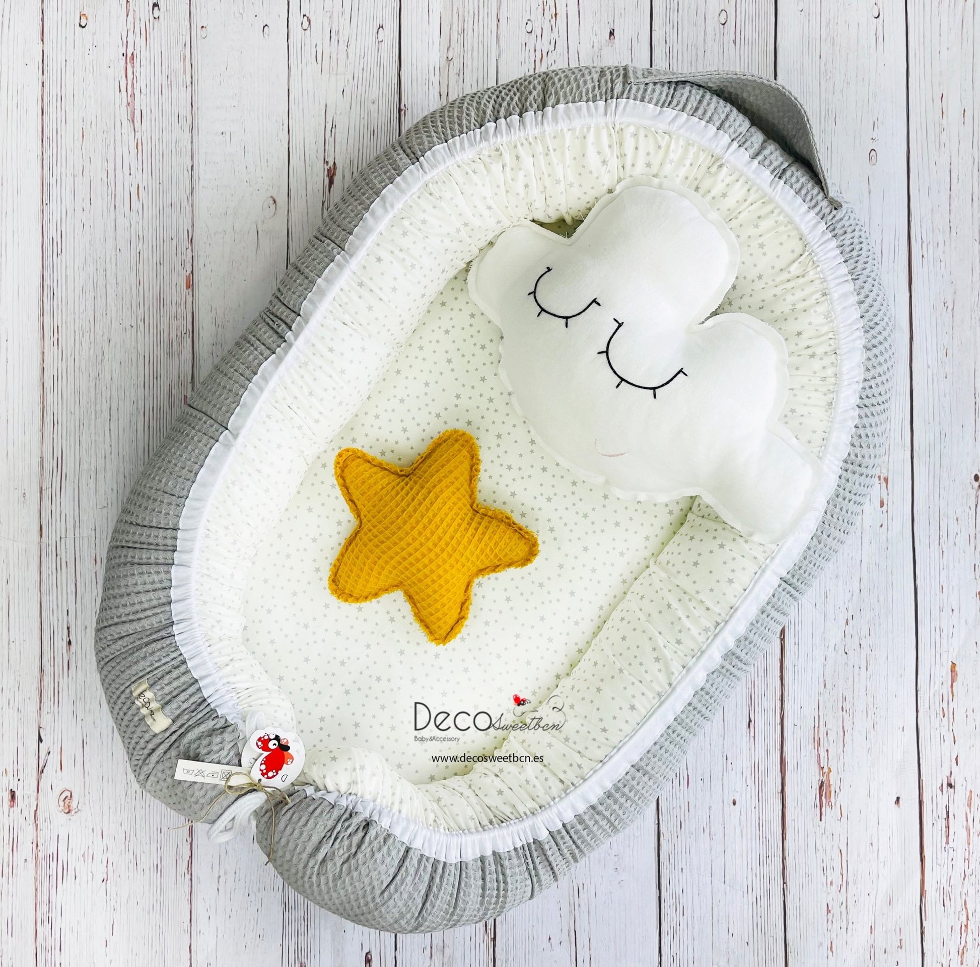 BABY CUCO NEST - VISCOELASTICO - WAFFLE - Decosweetbcn