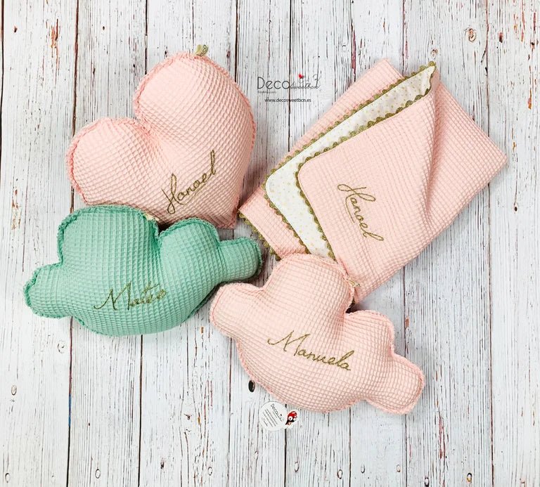 COJÍN WAFFLE PERSONALIZADO - Decosweetbcn