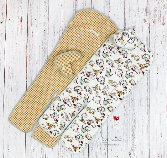 COLCHONETA UNIVERSAL PARA SILLITA DE PASEO + ARNESES - Decosweetbcn